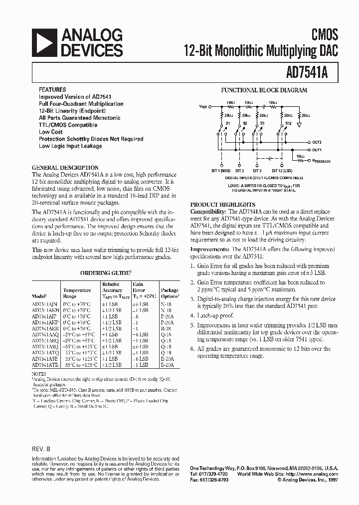 AD7541AJNZ_7557201.PDF Datasheet