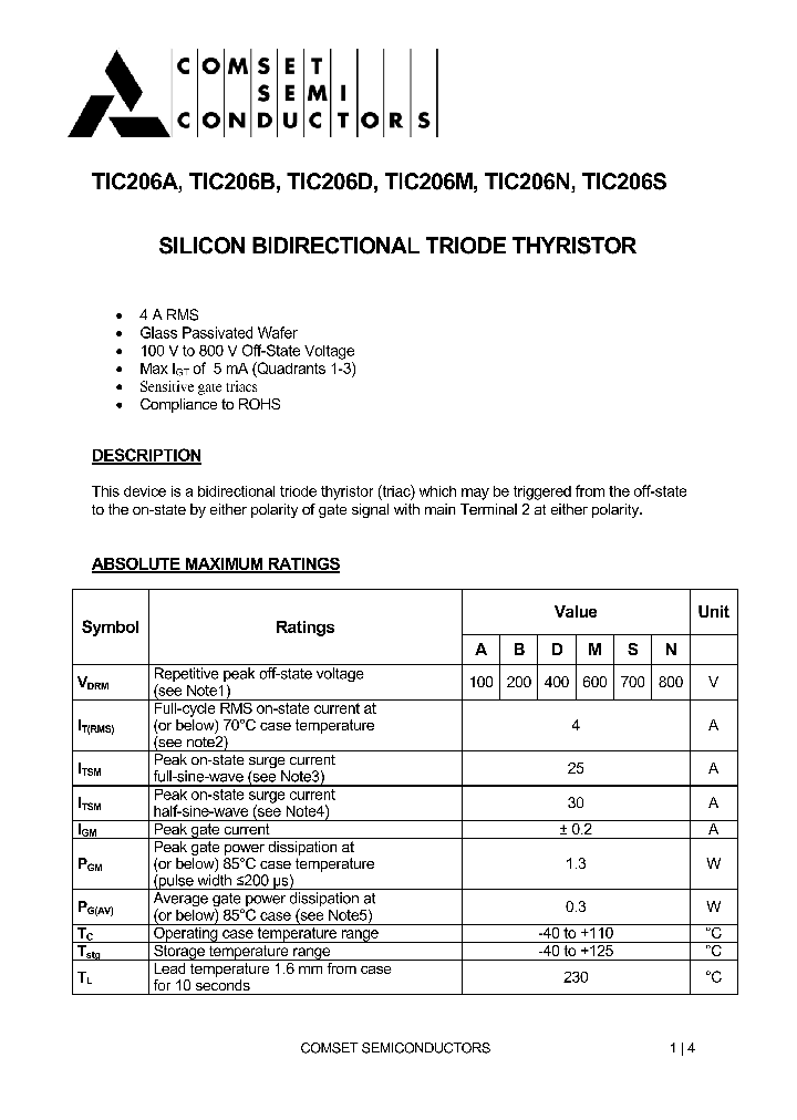 TIC206A12_7561691.PDF Datasheet