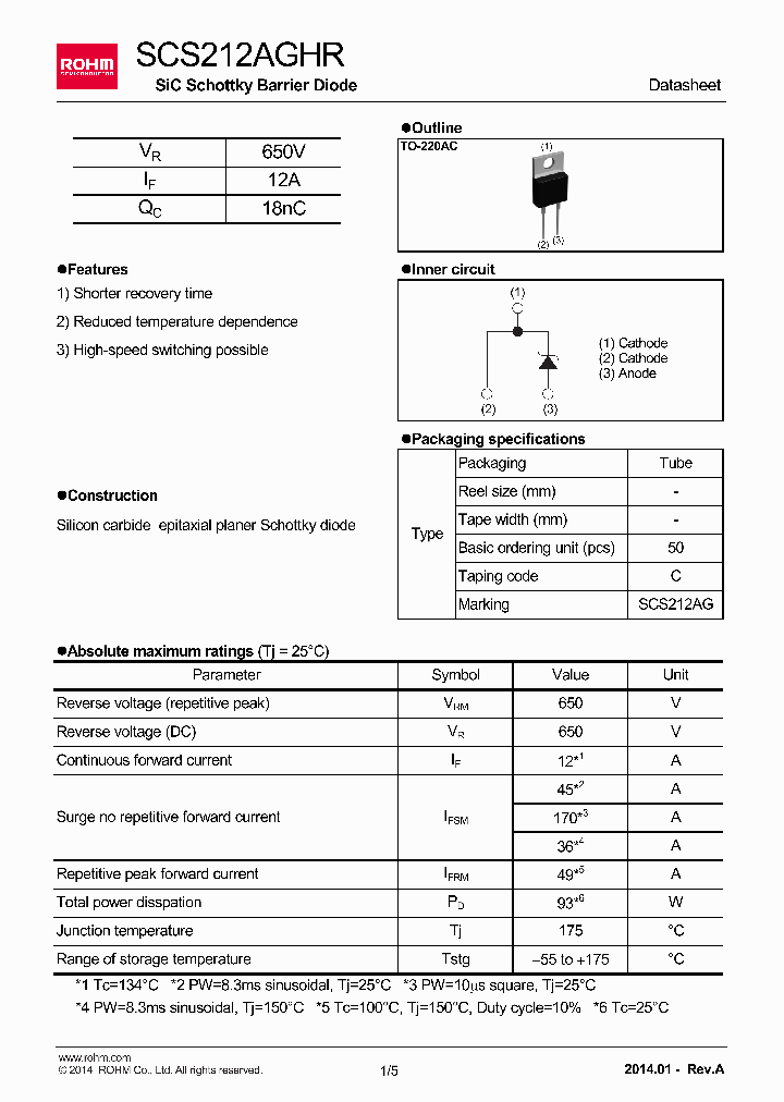 SCS212AGHR_7562682.PDF Datasheet