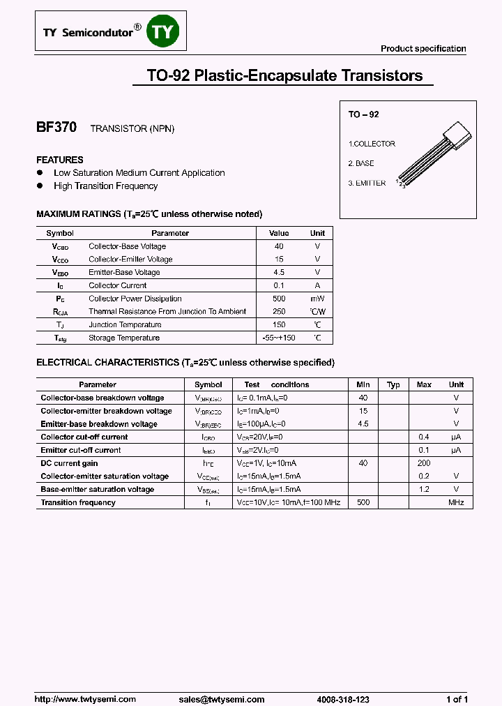 BF370_7563279.PDF Datasheet