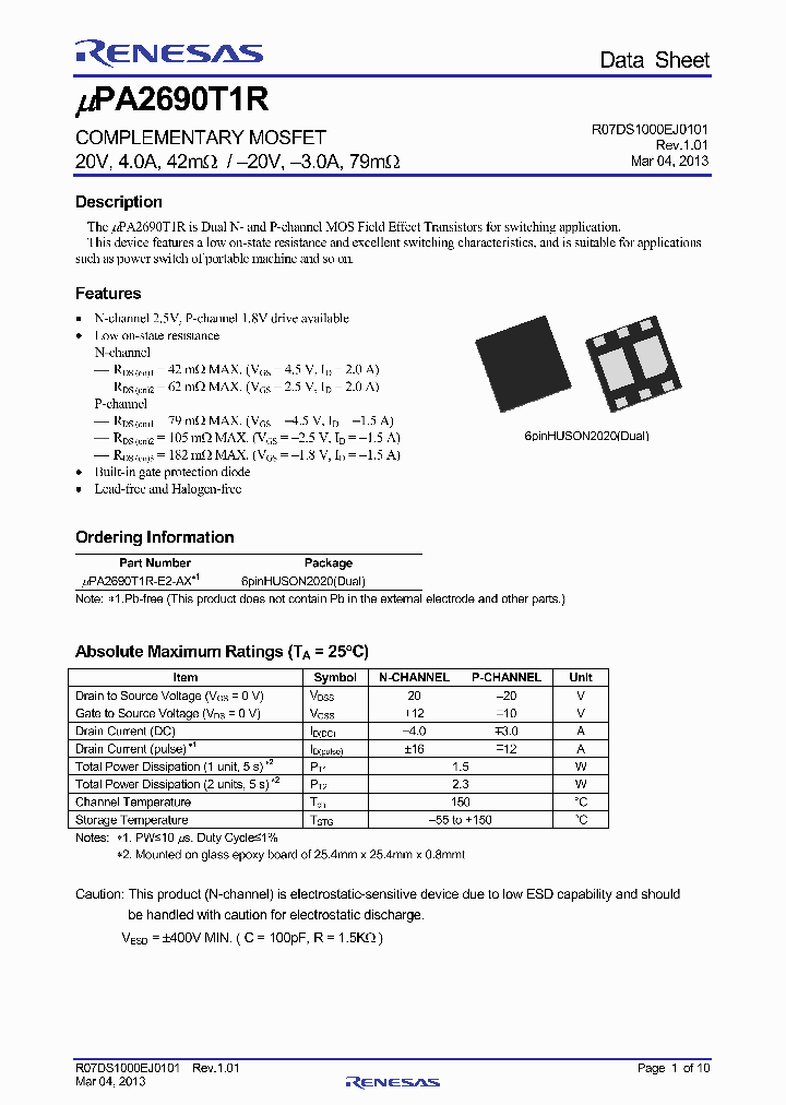 UPA2690T1R_7579850.PDF Datasheet