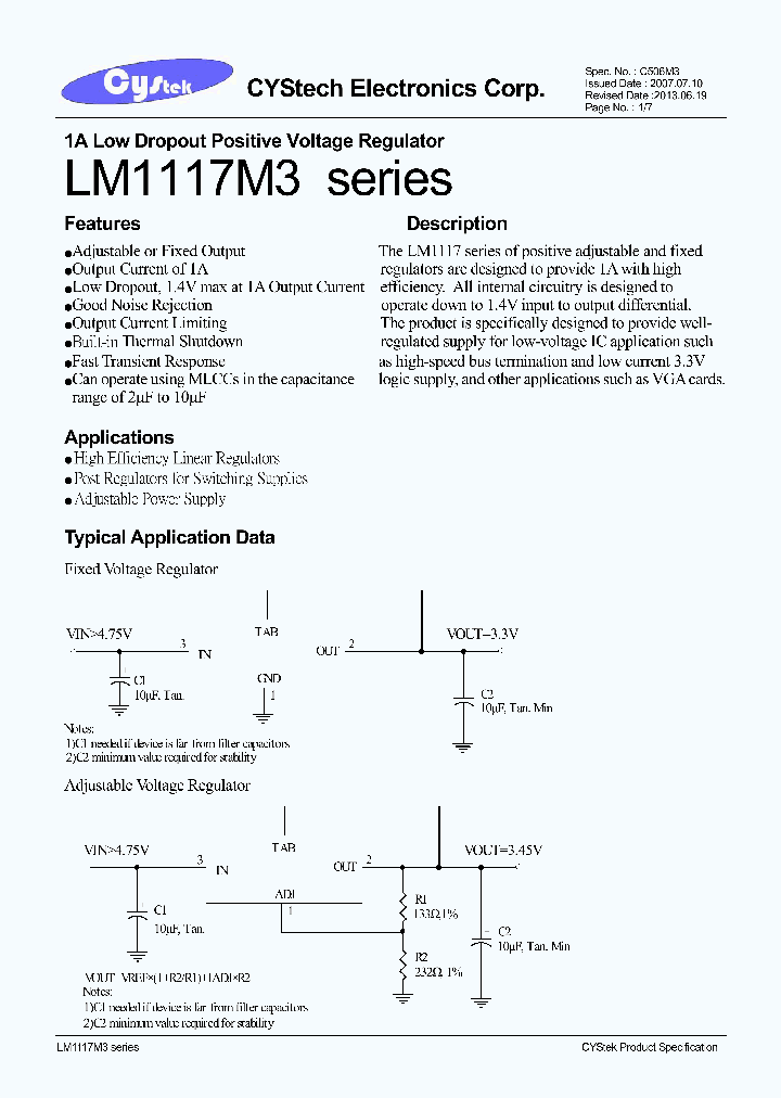 LM1117-25M3_7592418.PDF Datasheet
