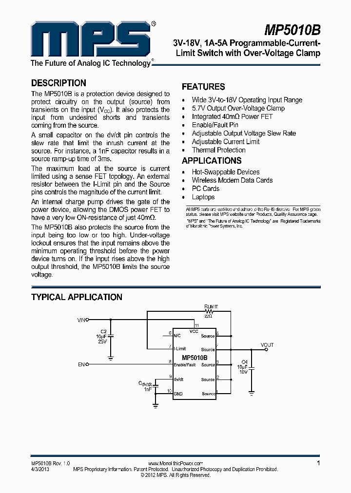 MP5010B_7595039.PDF Datasheet