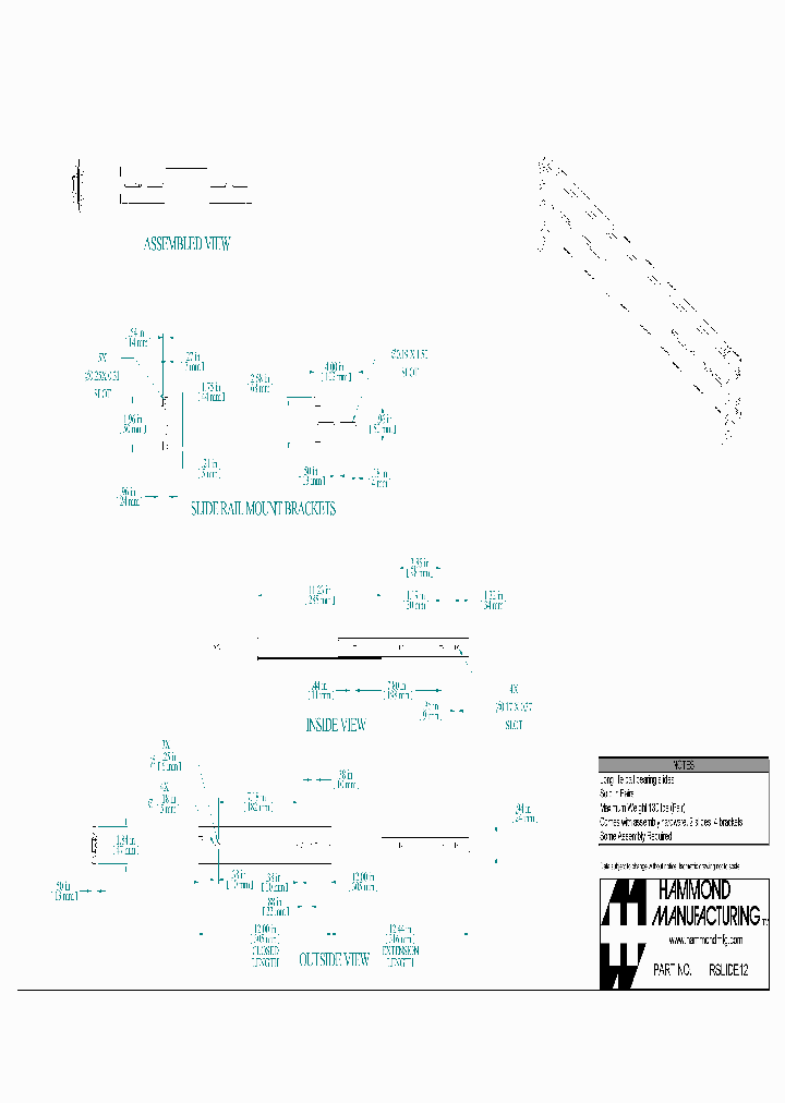 RSLIDE12_7602526.PDF Datasheet