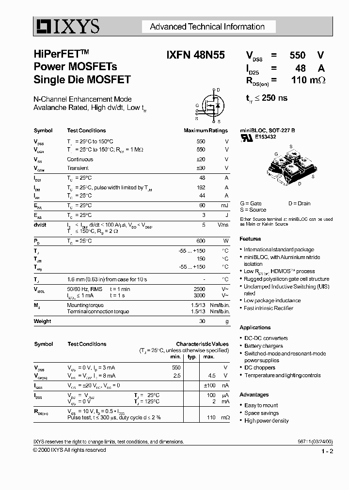 IXFN48N55_7607008.PDF Datasheet