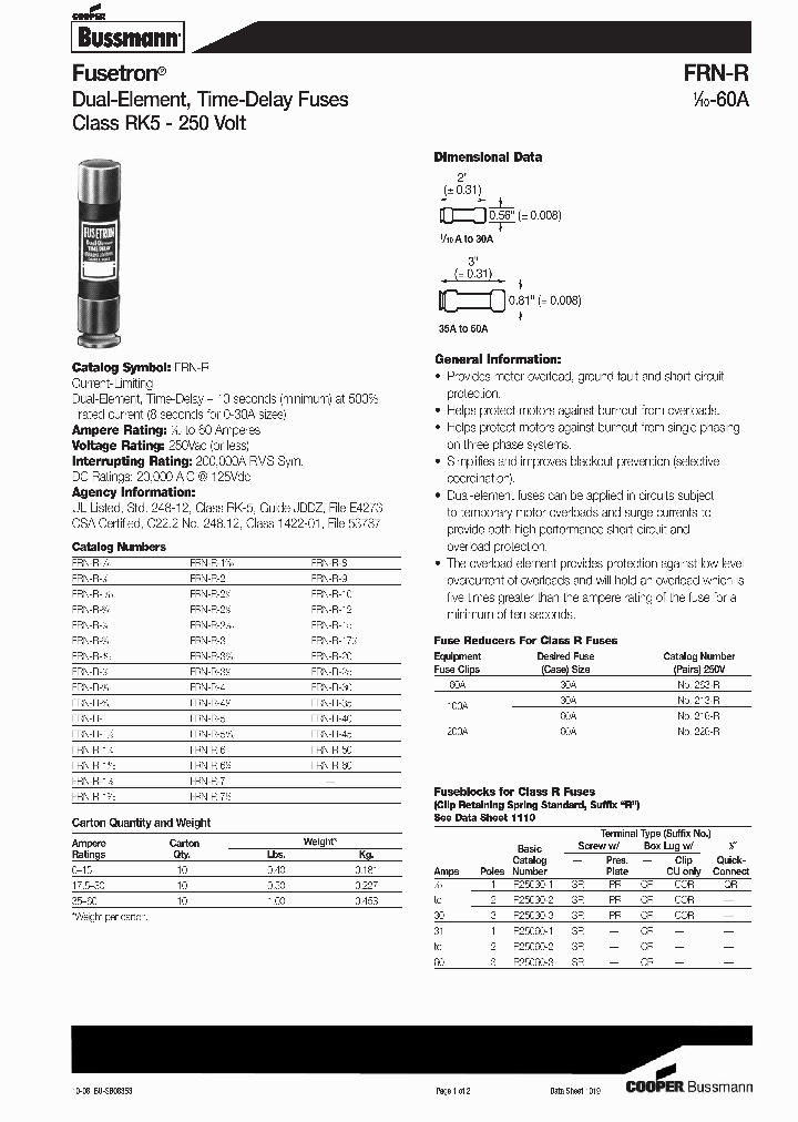 FRN-R-30_7615625.PDF Datasheet