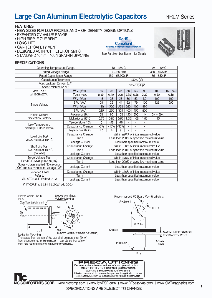 NRLM821M250V30X45F_7615856.PDF Datasheet