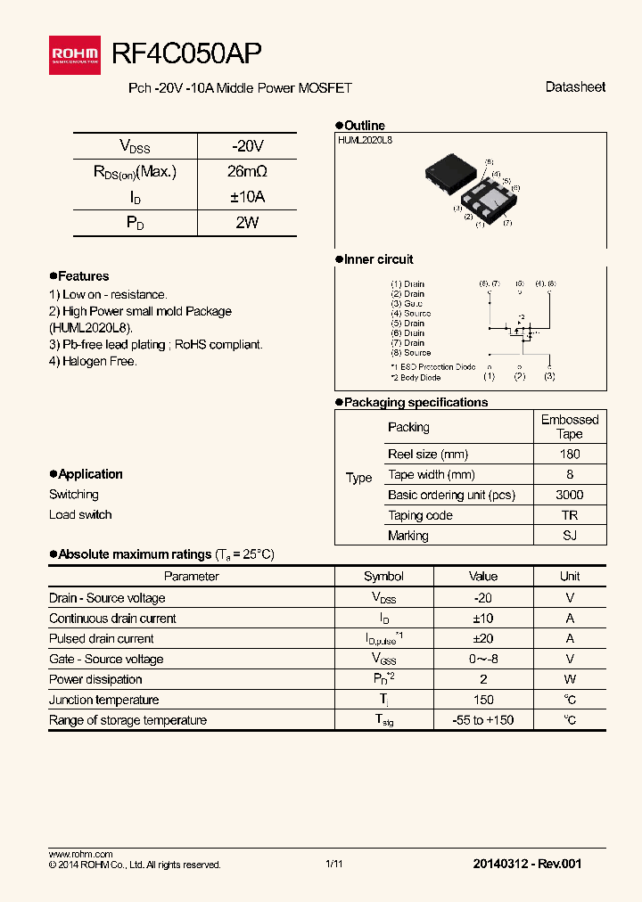 RF4C050AP_7622441.PDF Datasheet
