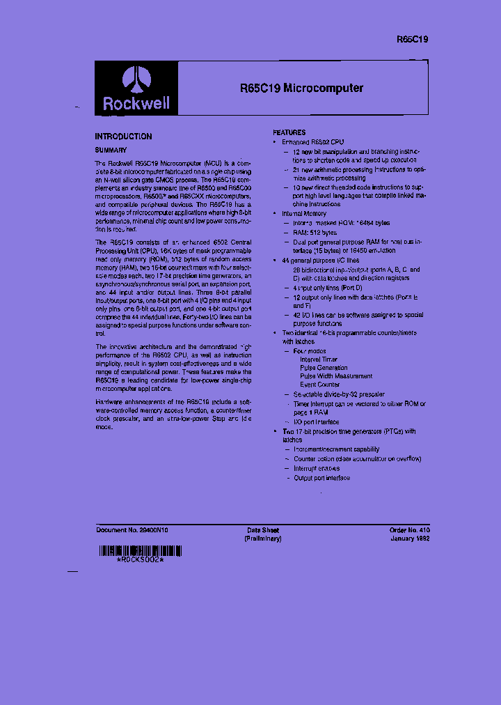 R65C19Q8_7632289.PDF Datasheet