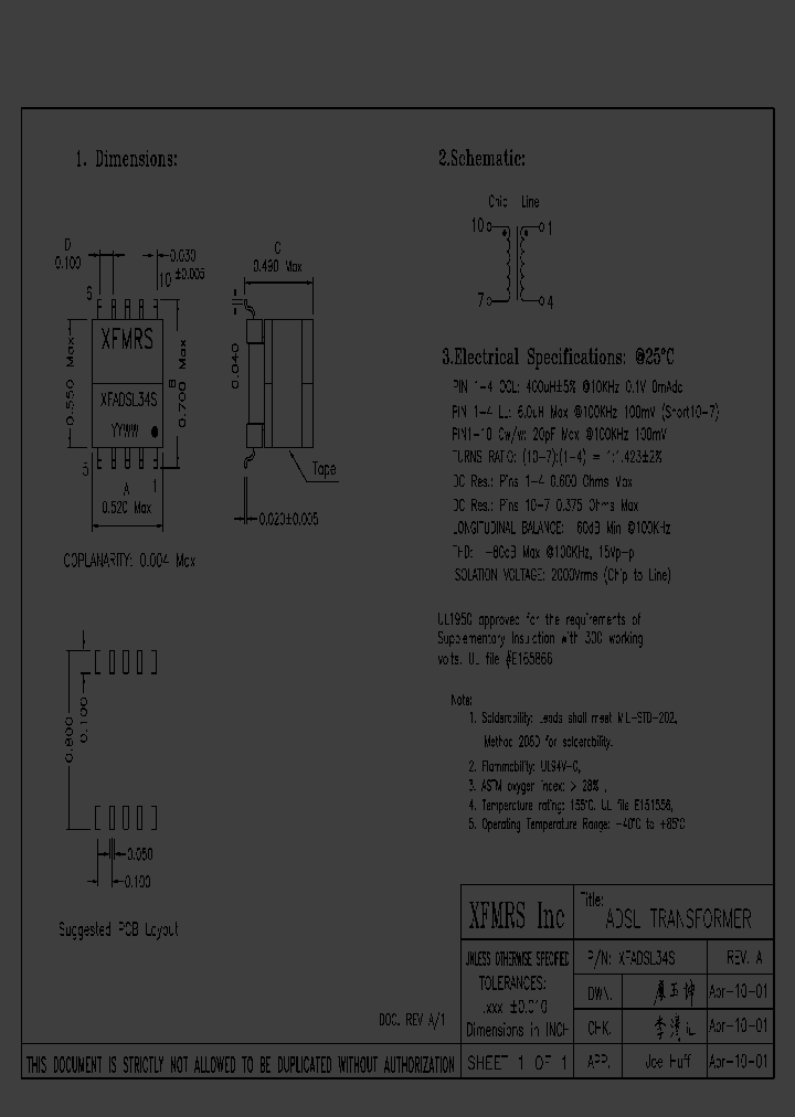 XFADSL34S_7634266.PDF Datasheet