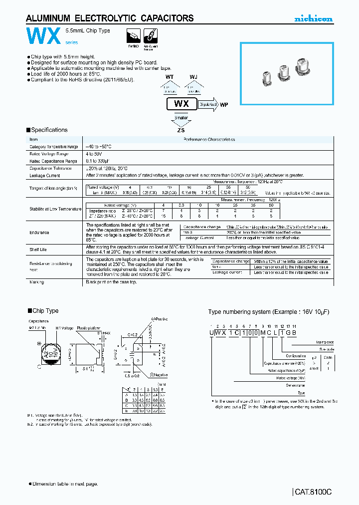 UWX1C010MCL2GB_7635024.PDF Datasheet