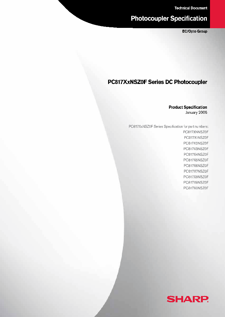 PC817X3NSZ0F_7644590.PDF Datasheet