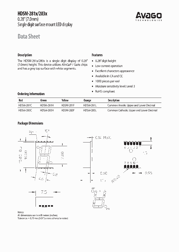 HDSM-281F_7646845.PDF Datasheet