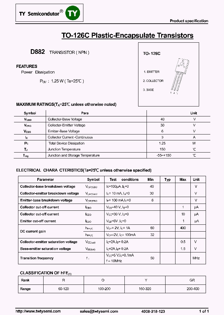 D882-TO126C_7647360.PDF Datasheet