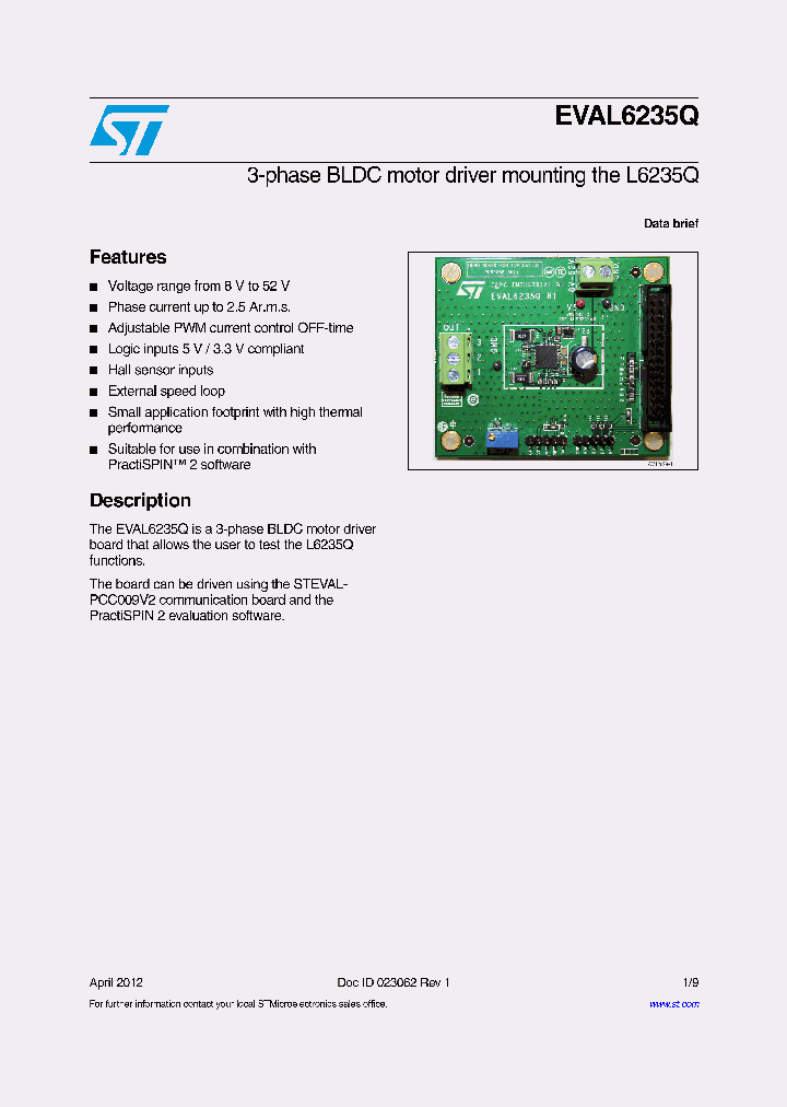 EVAL6235Q_7650757.PDF Datasheet