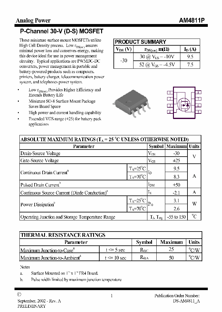 AM4811P_7657695.PDF Datasheet