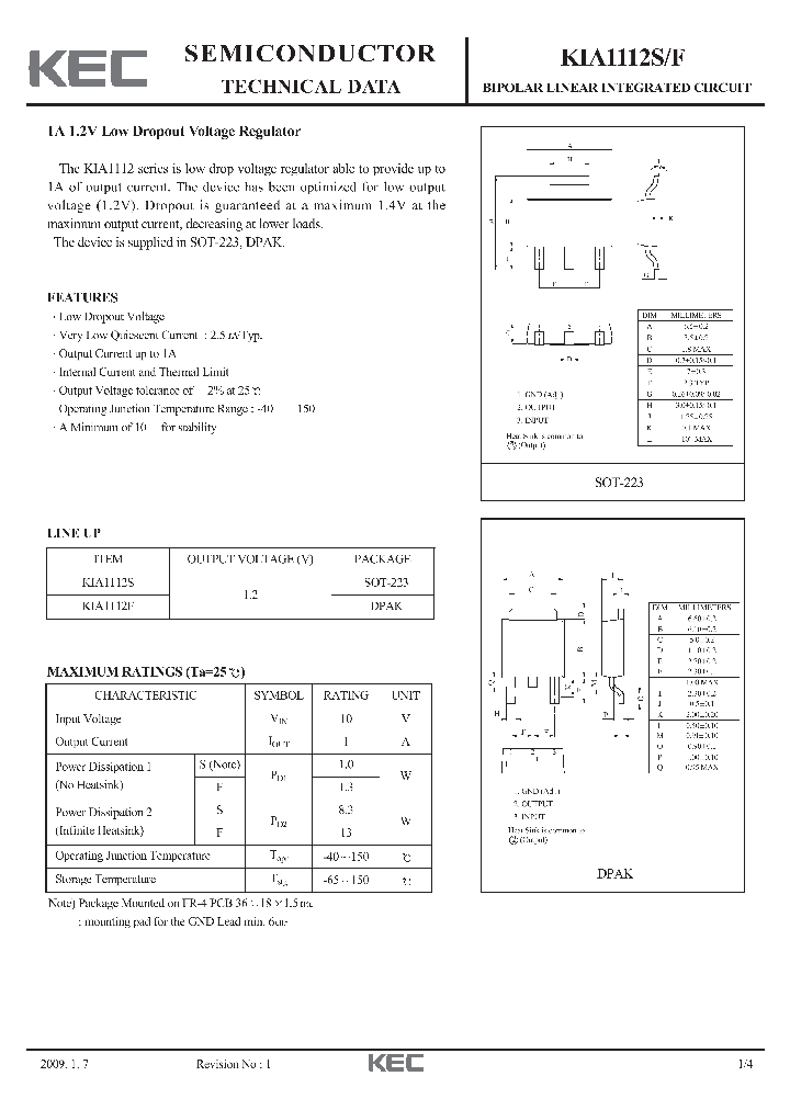 KIA1112S_7669161.PDF Datasheet