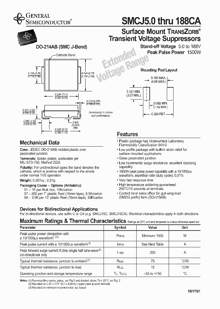 SMCJ26_7671535.PDF Datasheet