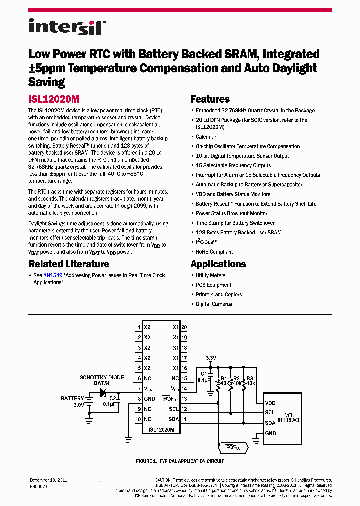 ISL12020MIRZ-EVALZ_7677160.PDF Datasheet