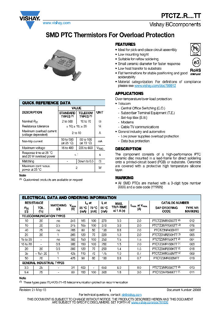 PTCTZ3NR949ETE_7677812.PDF Datasheet