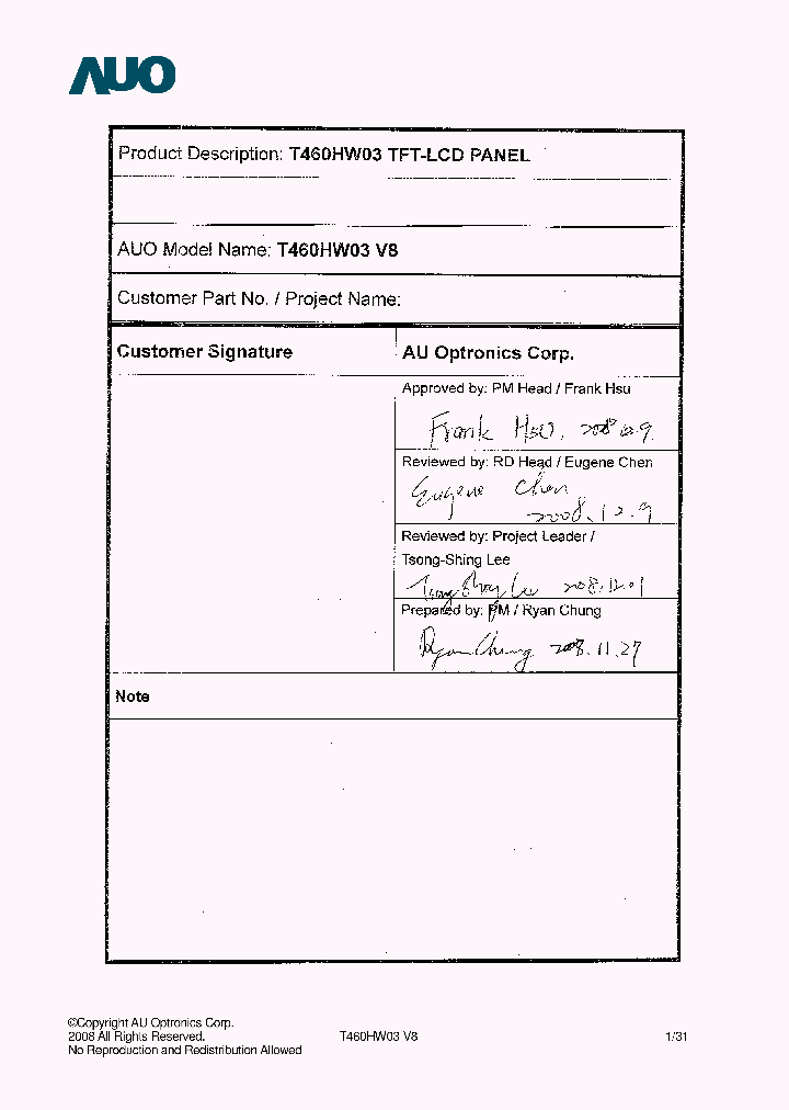 T460HW03-V8_7680033.PDF Datasheet