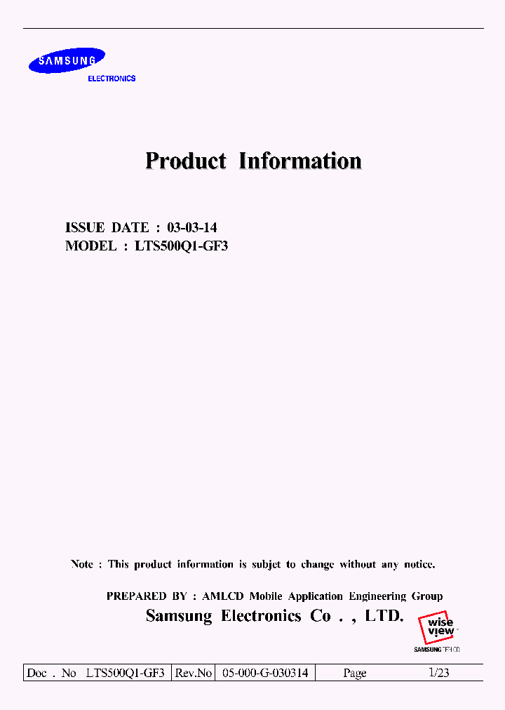 LTS500Q1-GF3_7683780.PDF Datasheet