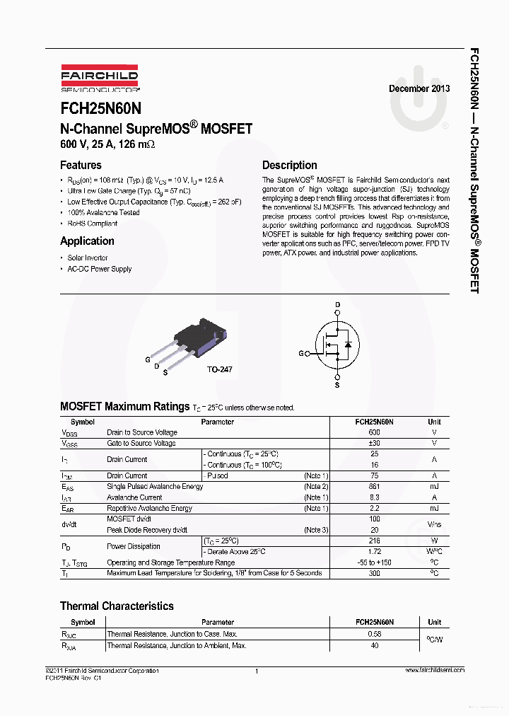 25N60N_7685409.PDF Datasheet