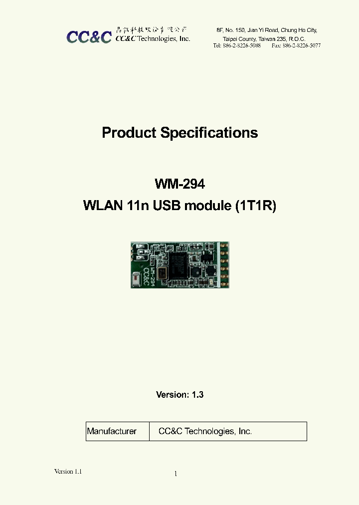 WM-294_7687021.PDF Datasheet