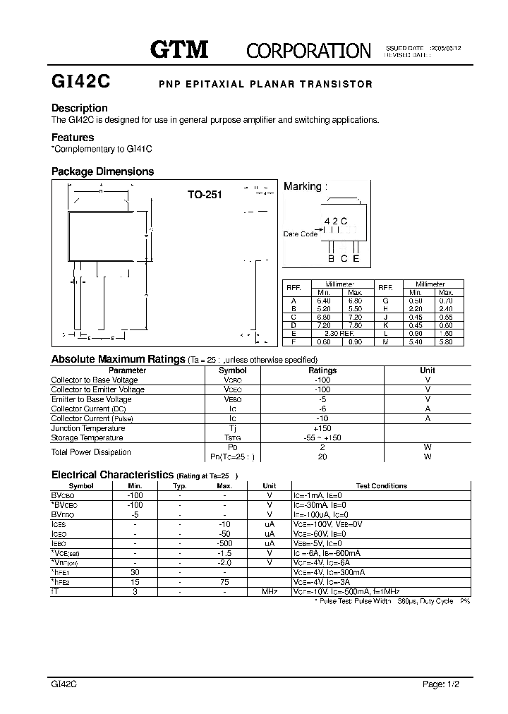 GI42C_7691949.PDF Datasheet
