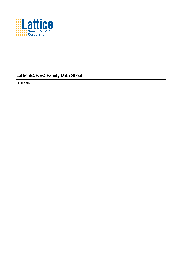 LFEC15E-4F256C_7697698.PDF Datasheet