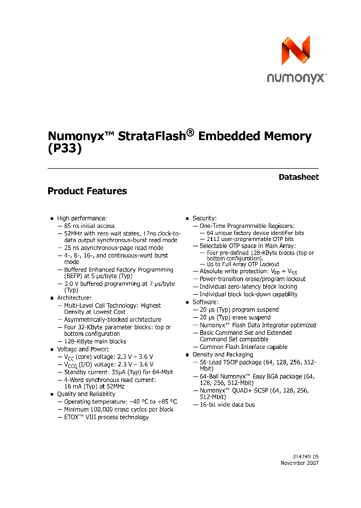 PC28F256P33B85D_7701019.PDF Datasheet