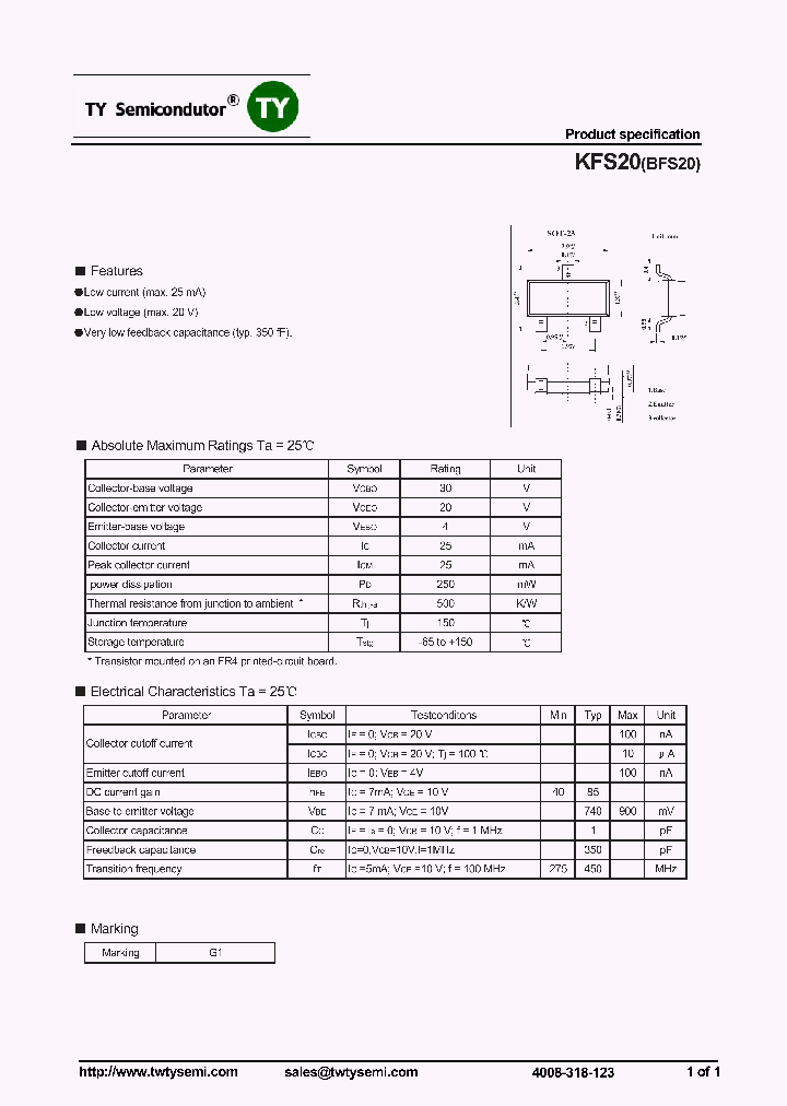 KFS20BFS20_7702211.PDF Datasheet