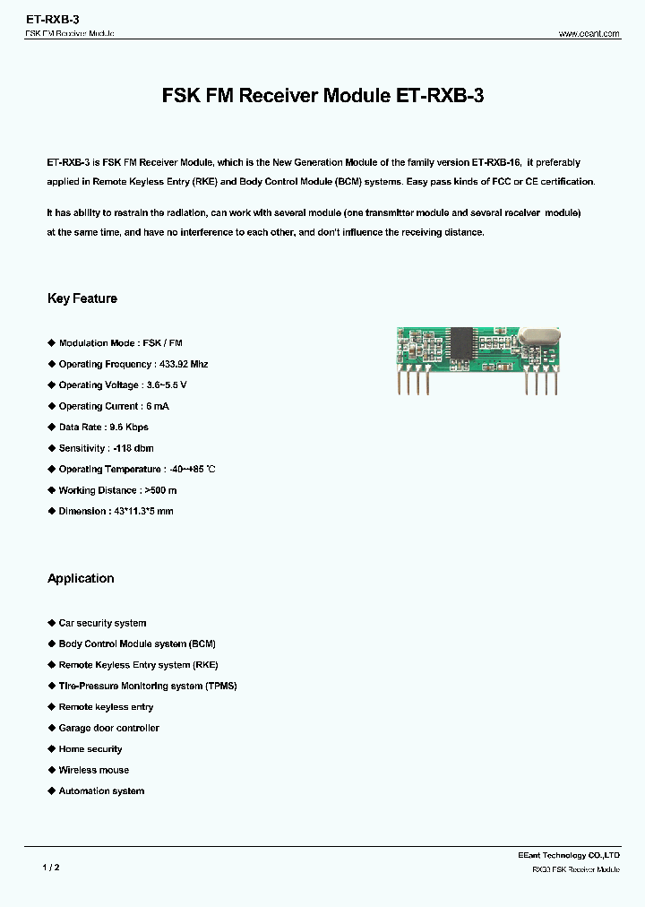 RXB3_7703283.PDF Datasheet