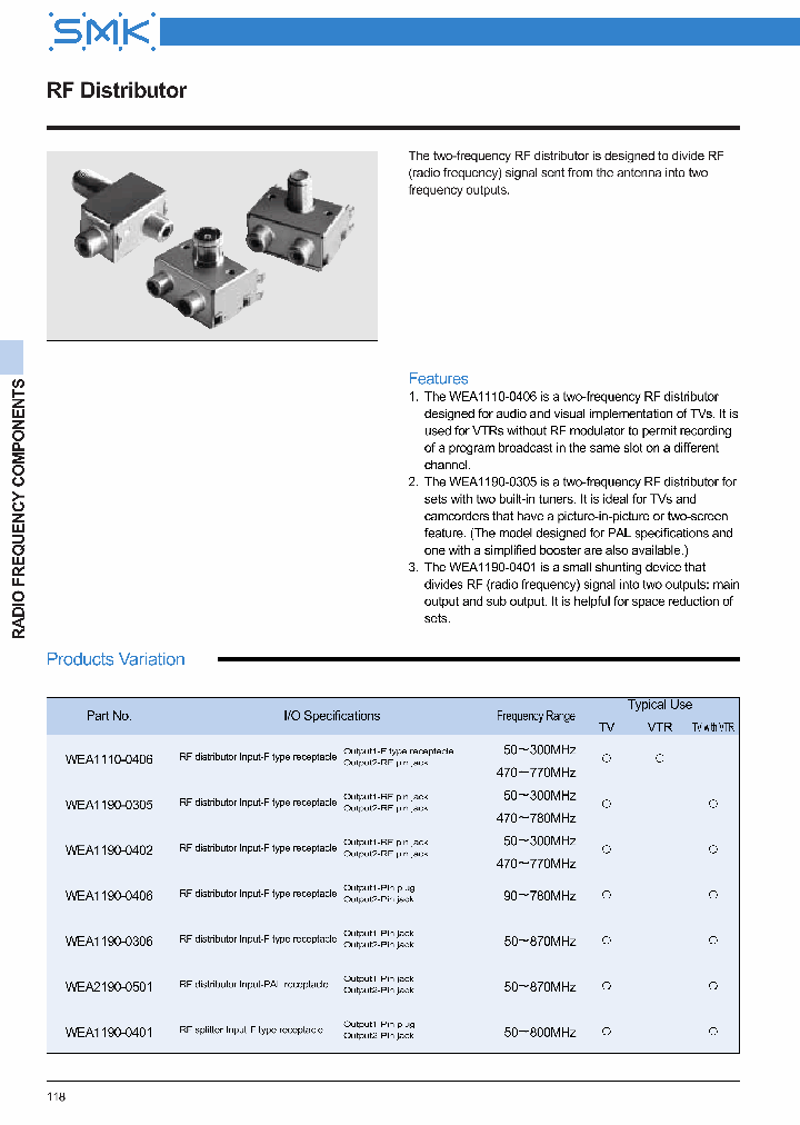 WEA1190-0306_7703466.PDF Datasheet