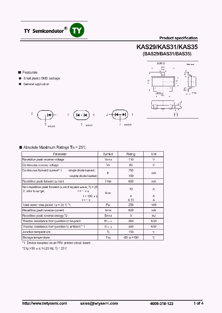 BAS31_7703704.PDF Datasheet