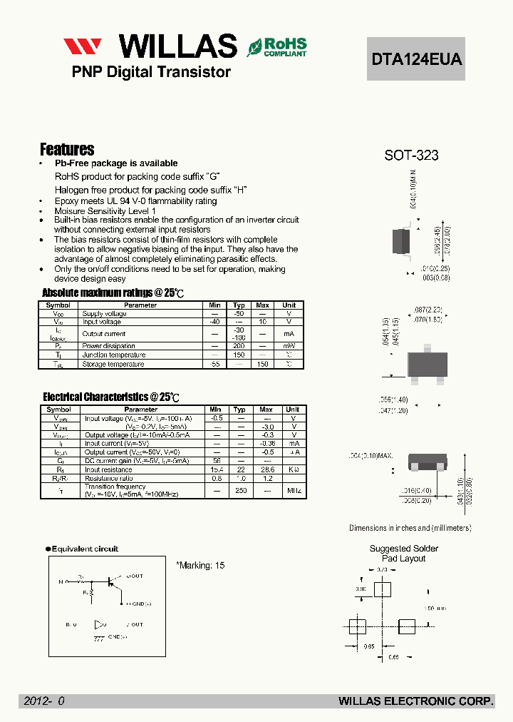 DTA124EUA_7710587.PDF Datasheet