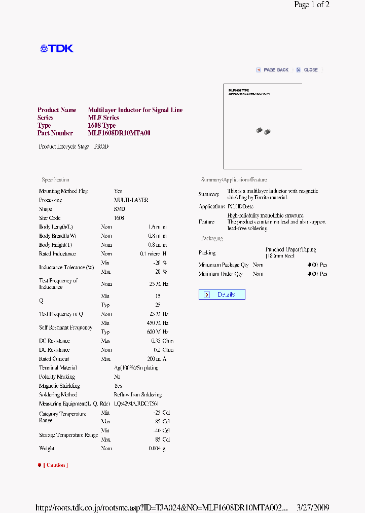 MLF1608DR10MTA00_7711249.PDF Datasheet