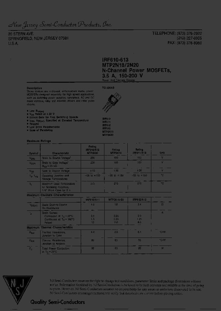 MTP2N20_7716604.PDF Datasheet