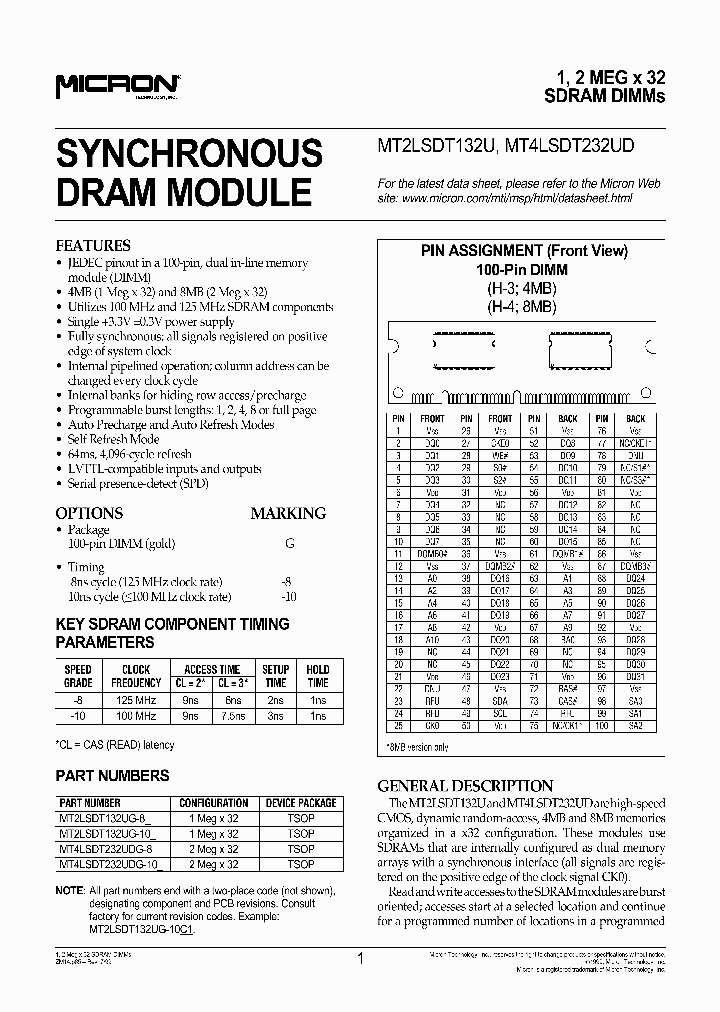 MT4LSDT232UDG-10C1_7717378.PDF Datasheet