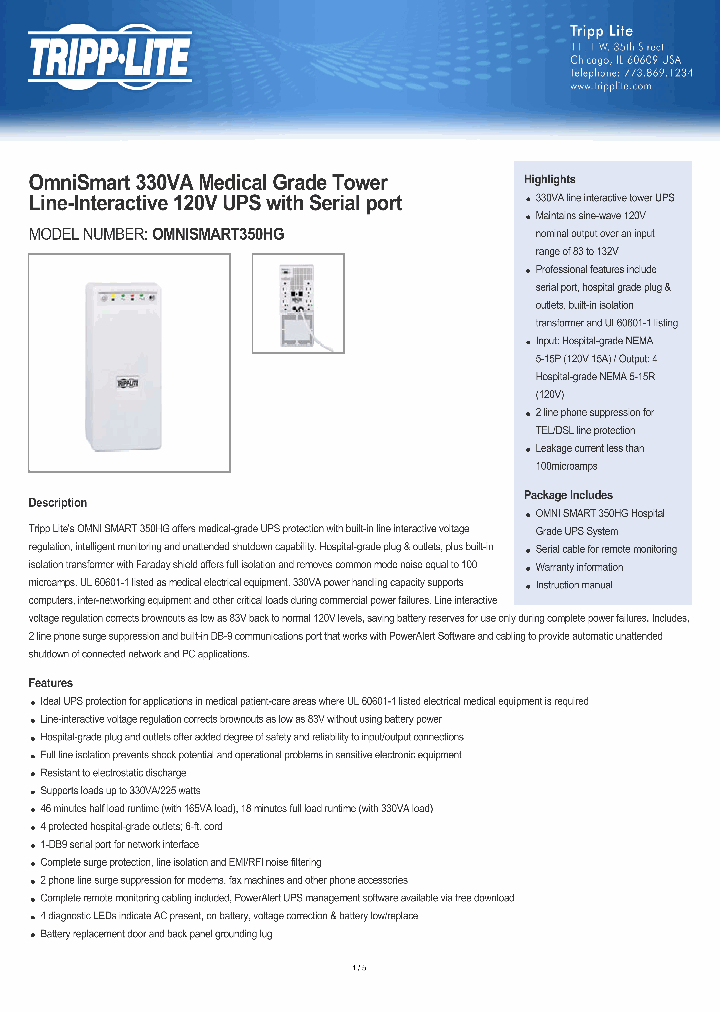 OMNISMART350HG_7721555.PDF Datasheet