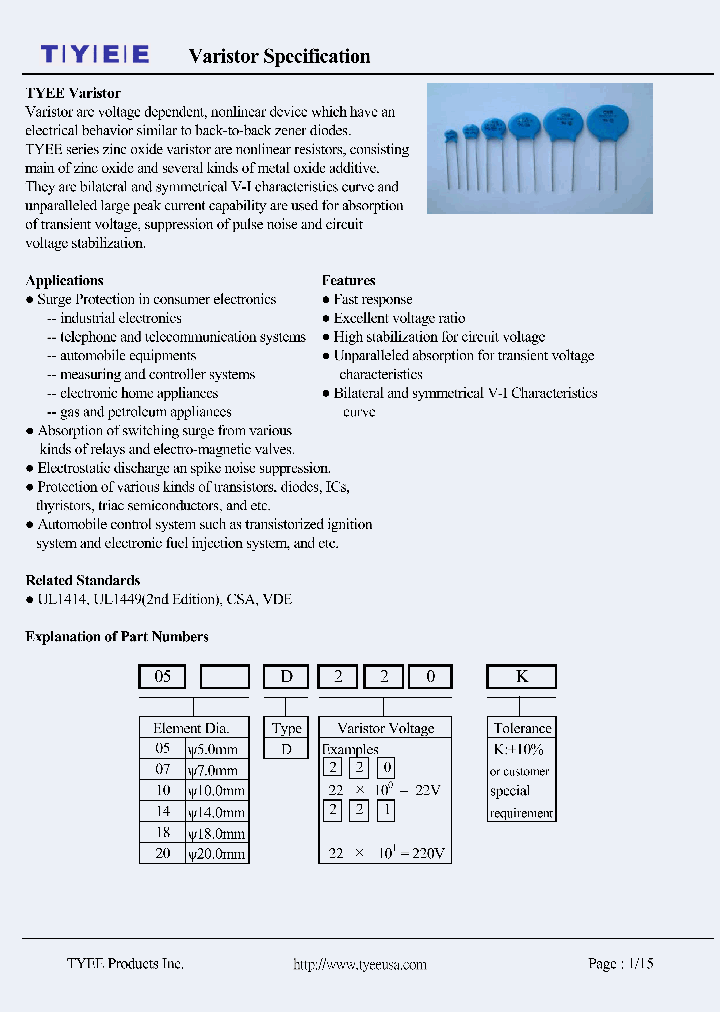 14D101K_7727814.PDF Datasheet