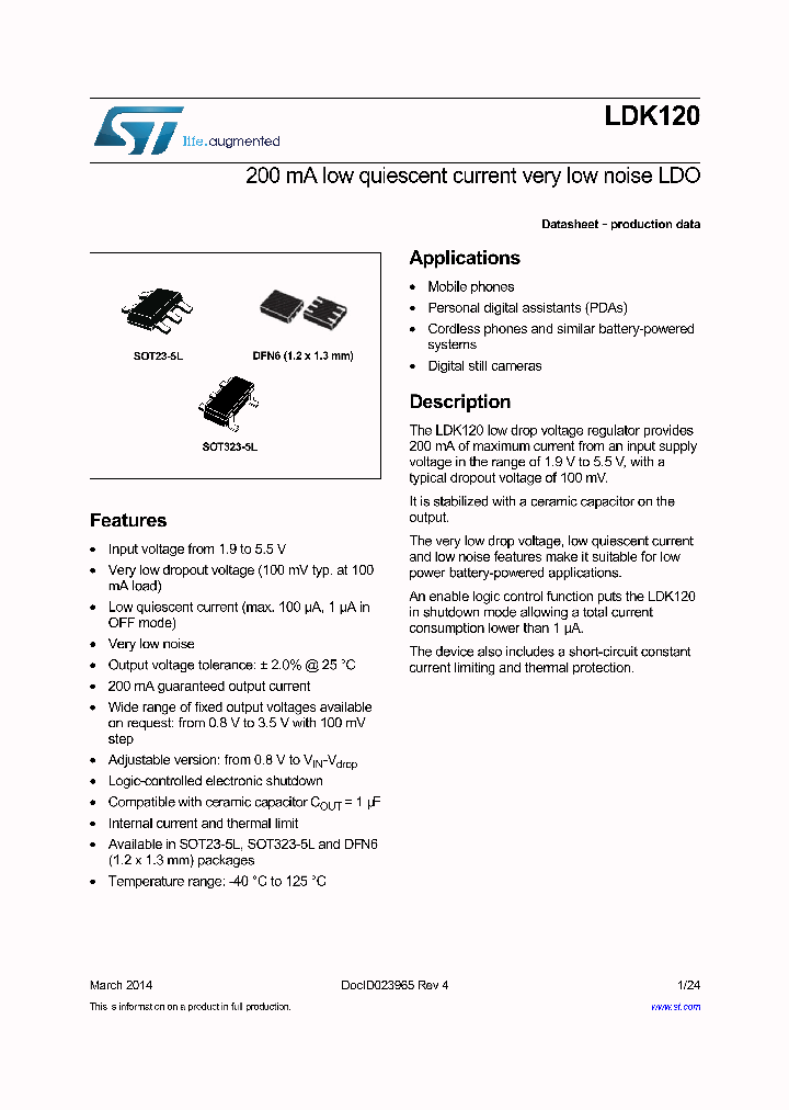 LDK120_7728240.PDF Datasheet