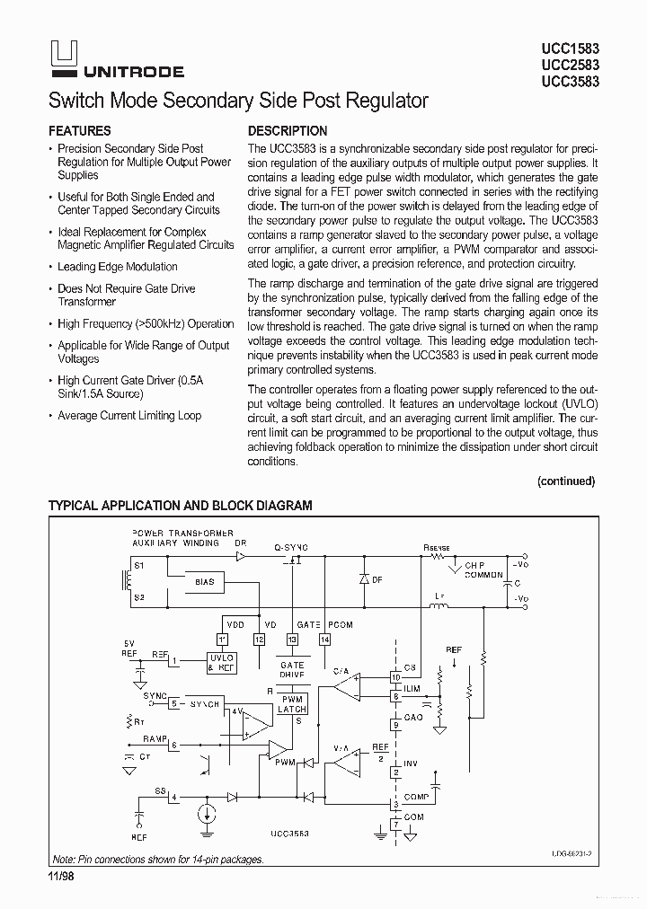 UCC3583_7731970.PDF Datasheet