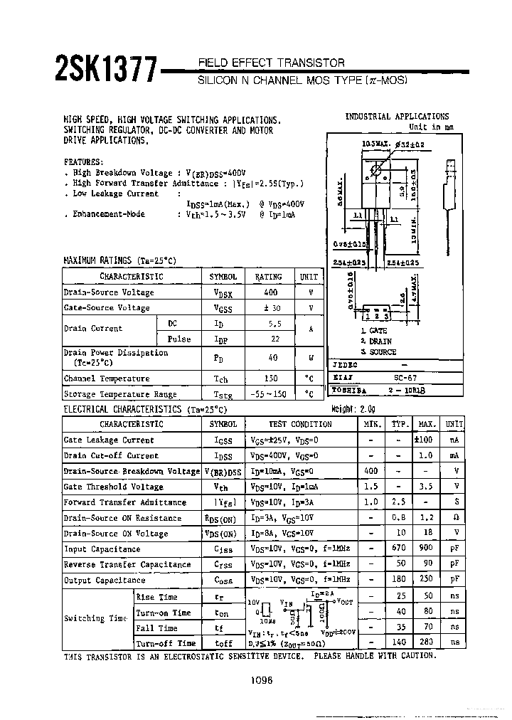 K1377_7737245.PDF Datasheet