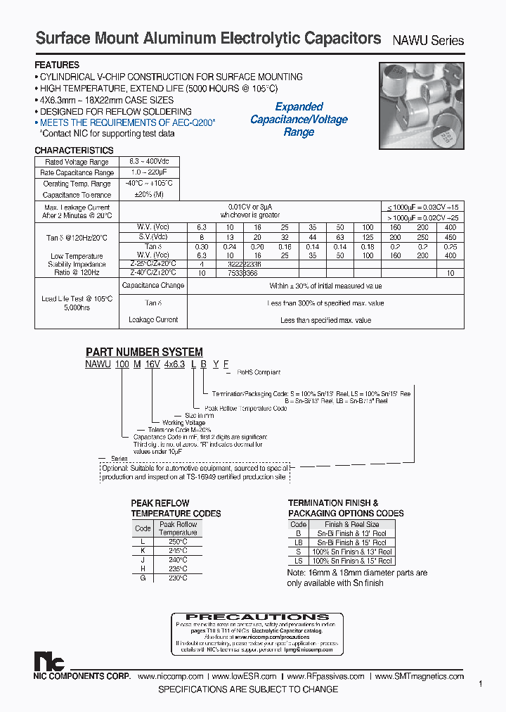 NAWU680M200V18X175GLSF_7740345.PDF Datasheet