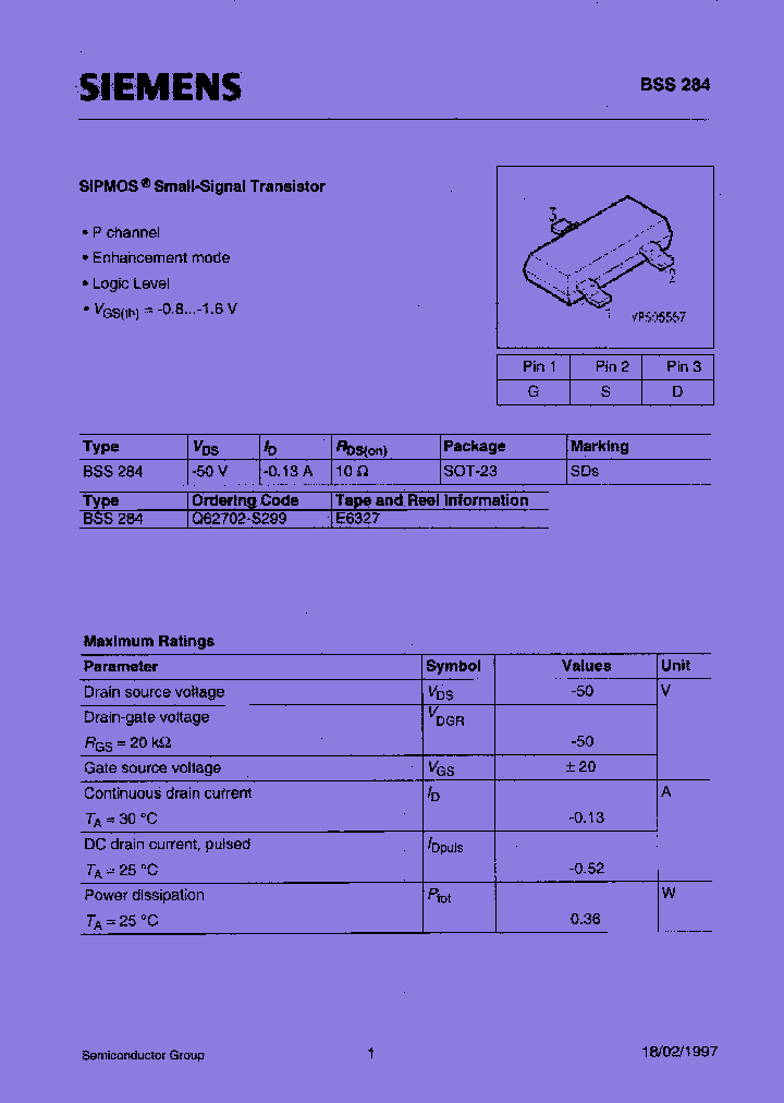 BSS284E6327_7741584.PDF Datasheet