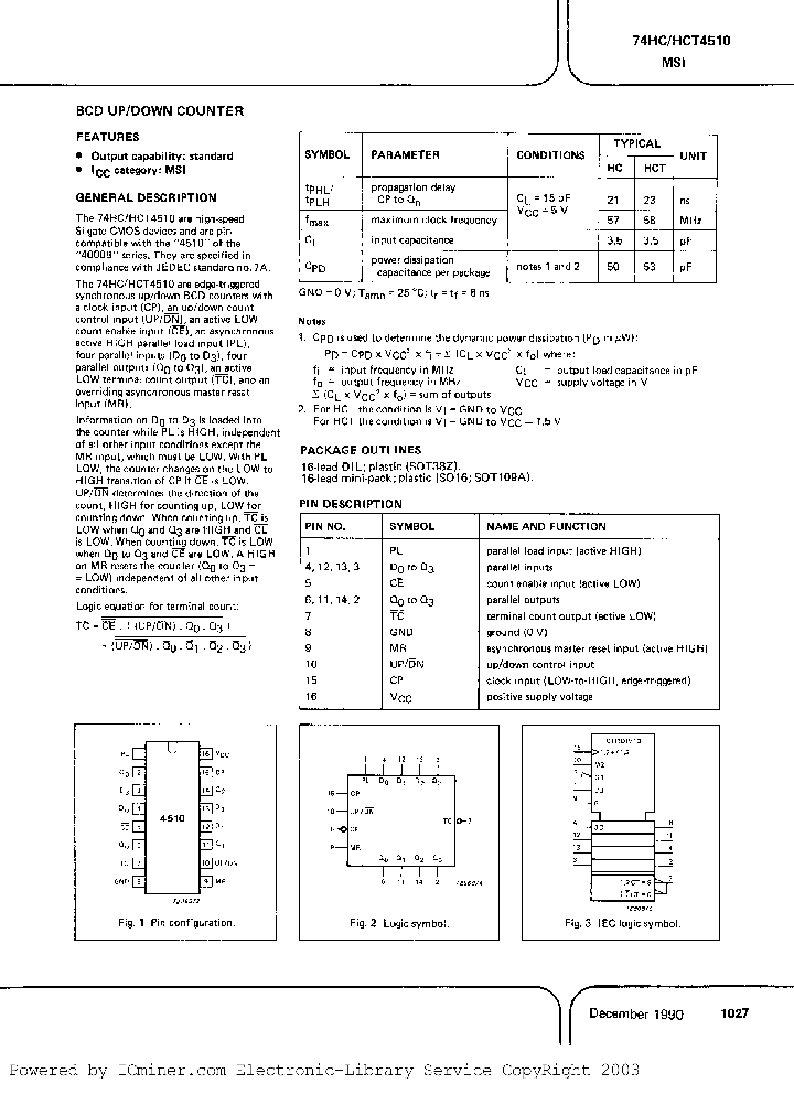 PC74HCT4510P_7741738.PDF Datasheet