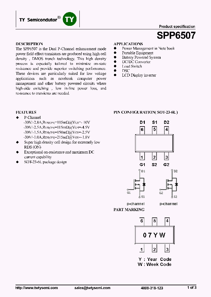 SPP6507S26RG_7745441.PDF Datasheet