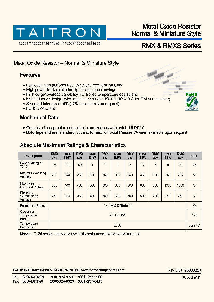 RMX3W_7748146.PDF Datasheet