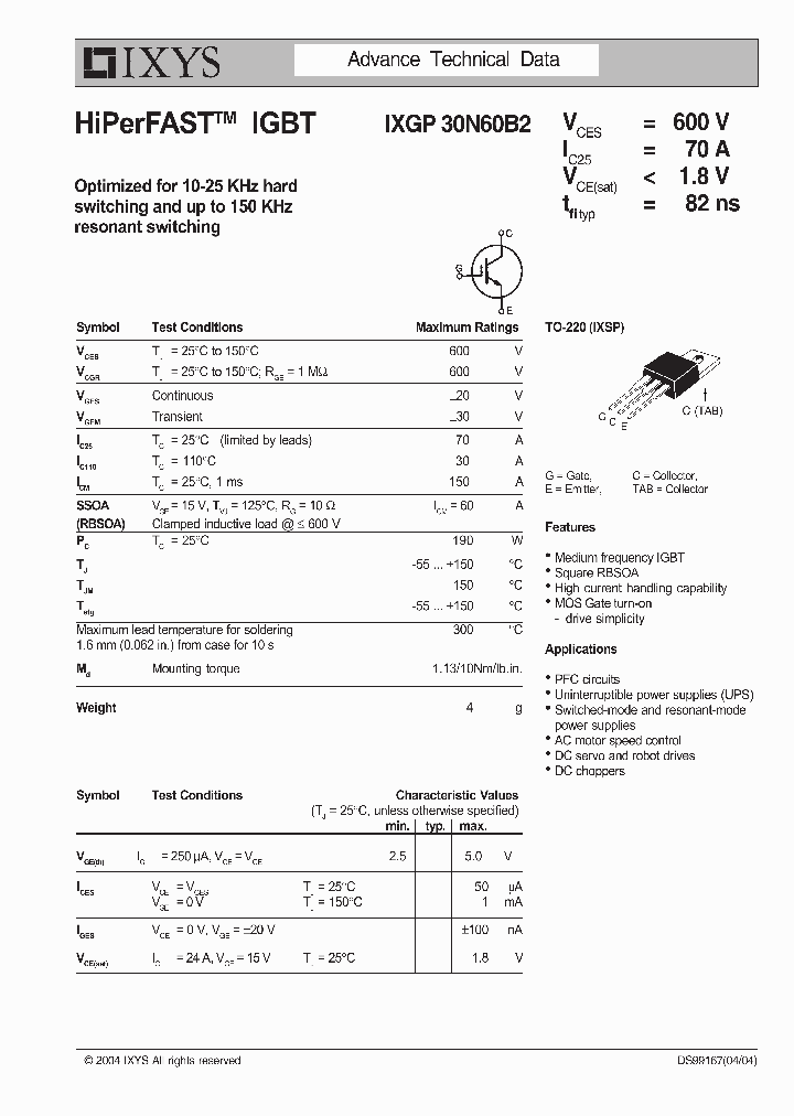 IXGP30N60B2_7760179.PDF Datasheet